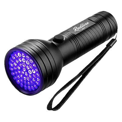 Glow in the dark Golfbälle UV-Taschenlampe