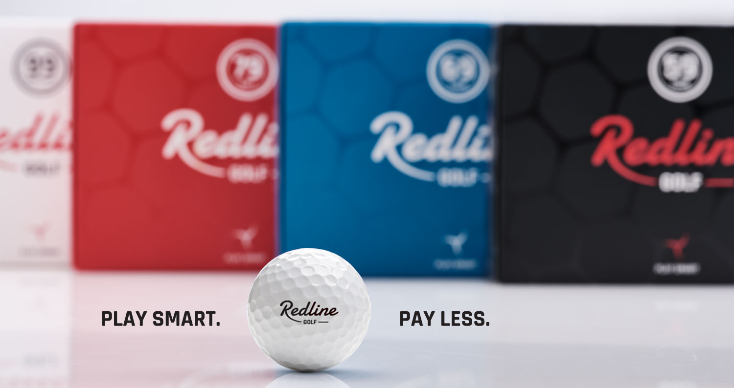 Die besten premium Golfbälle kaufen Sie für unter 2,60 € Redline Golf