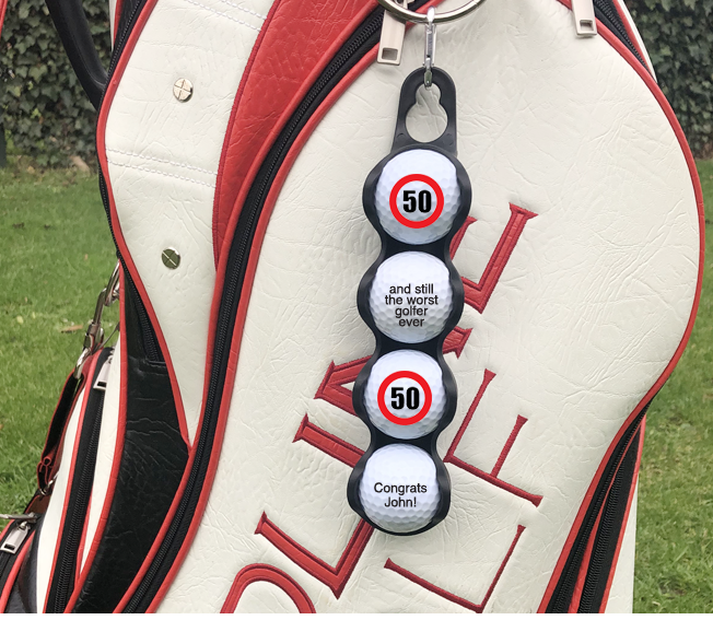 4P Golfballhalter